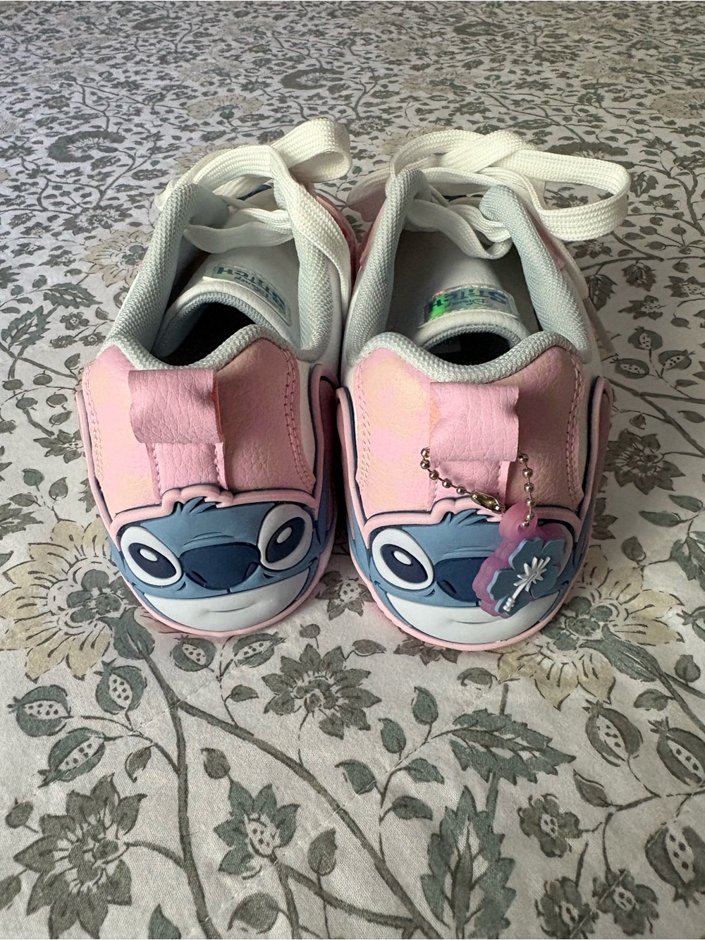 Disney Pink and Blue Stitch Kids Sneakers